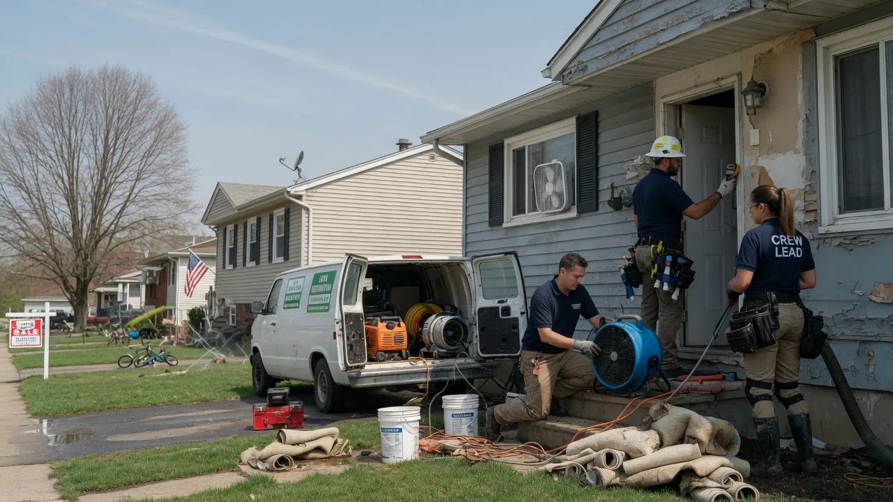 Flood Cleanup in Tamms, IL near me