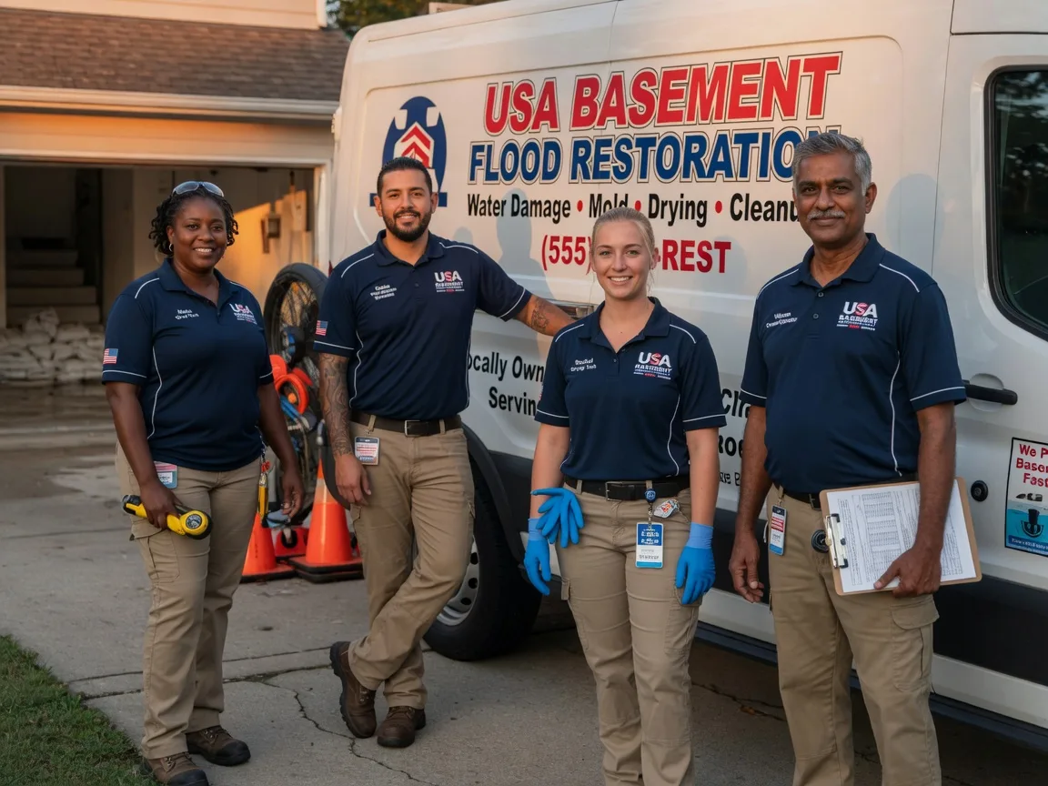 Basement Flood Cleanup company in Tamms, IL